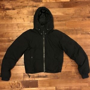 Crop Performance Down Puffer Jacket